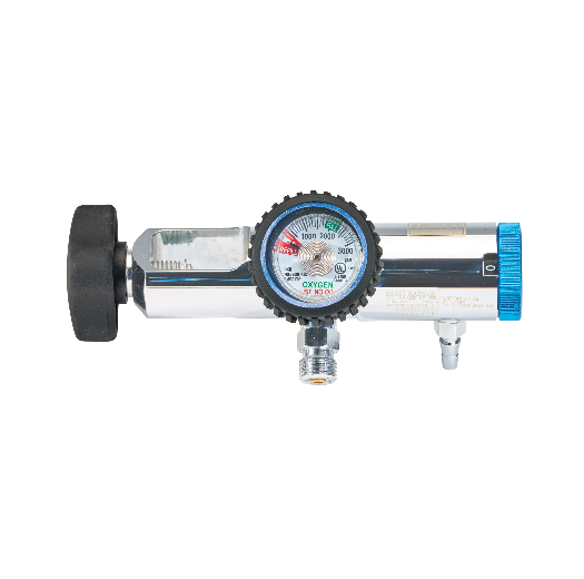 MERET MAGNUM™ All Brass O2 regulator