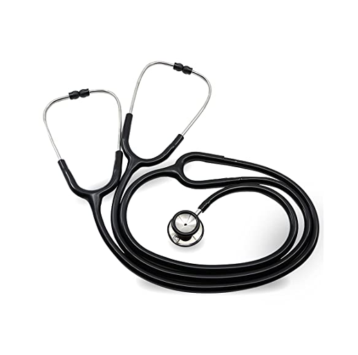 Ever Ready First Aid Deluxe Dual-Head Teaching Stethoscope – Black