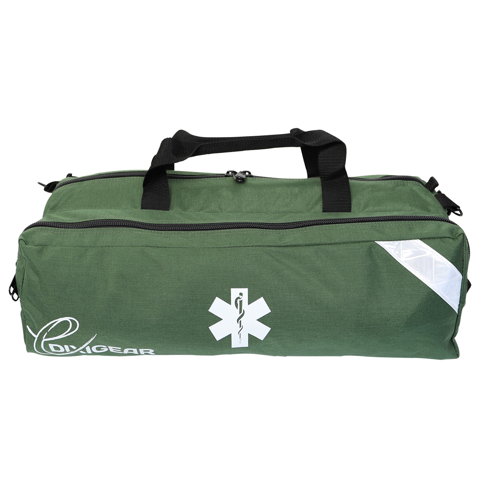 O2 Duffle Responder Bag w/ Side Pocket - Green