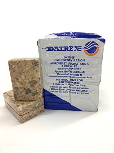 Datrex 3600 Emergency Food Bar - 3 Day/72 Hour Bar - Single Pack