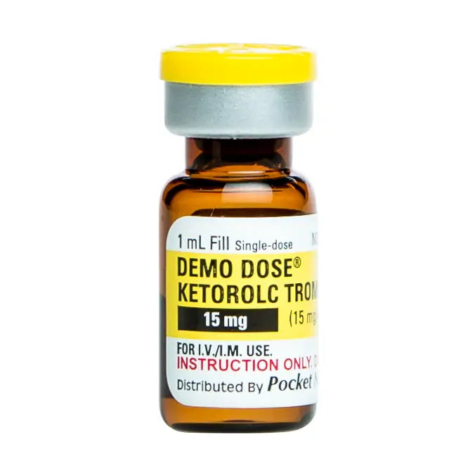 Demo Dose® Ketorolc Tromethamin Toradl 15 mg mL 1 mL