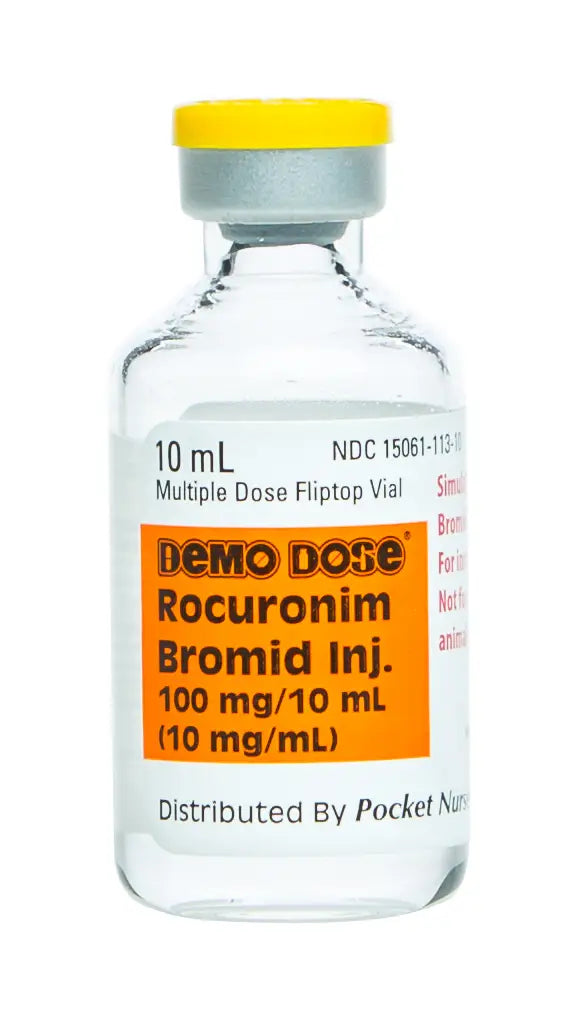 Demo Dose® Rocuronim Bromid (Zemurn) 10 mL 100 mg/10 mL