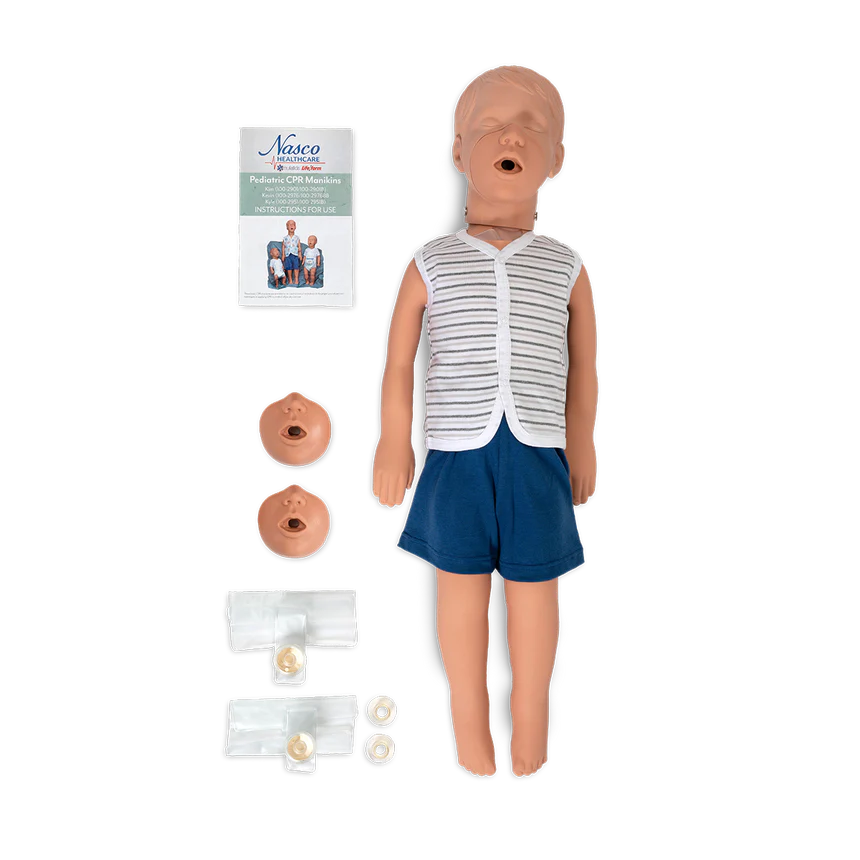 Simulaids 3 yr. Old Kyle CPR Manikin with Carry Bag