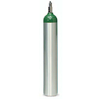 Meret E Aluminum O2 Cylinder with Toggle Valve