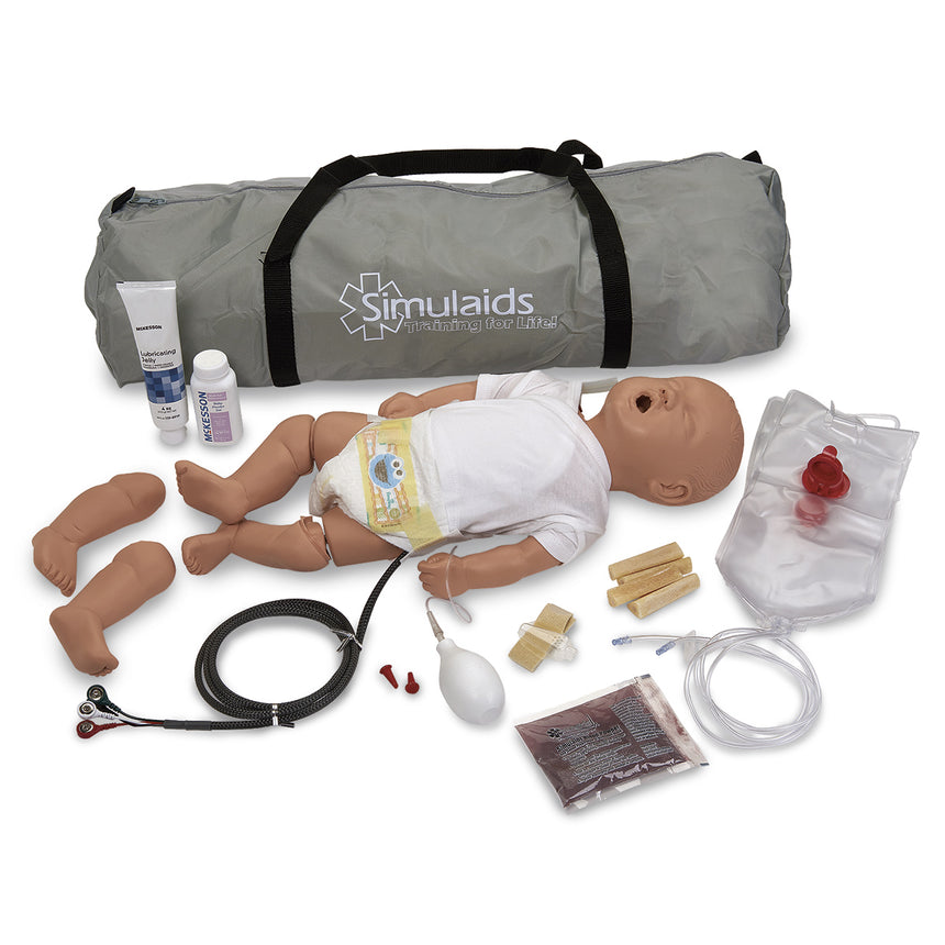 Simulaids Pediatric ALS Trainer with Carry Bag