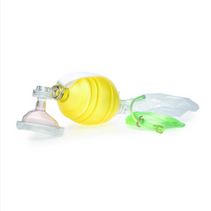 The BAG Disposable Resuscitator Child w/ Mask #2 12PK