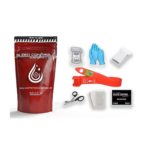 Personal Bleed Control Kit with Tourniquet