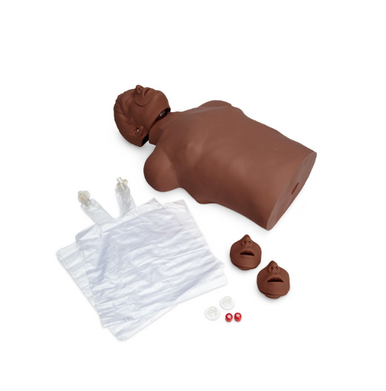 Simulaids Brad Compact CPR Training Manikin with Nylon Carry Bag - Dark