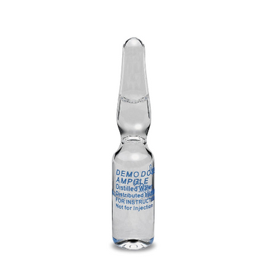 Demo Dose® Clear Ampule - 1 ml, Box of 100