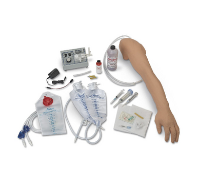 Advanced Venipuncture and Injection Arm with IV Arm Circulation Pump - Light Arm