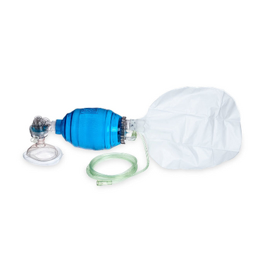 Pediatric Disposable Resuscitator with Reservoir Bag