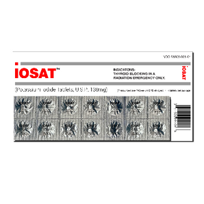 Potassium Iodide Tablets – 130mg, 14 Count