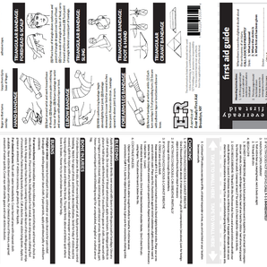 First Aid Chart with Illustrations