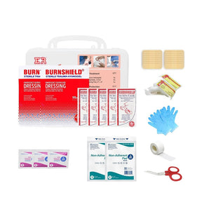 Basic Burn Kit with Burn Gel & Dressings for Minor Burns & Scalds
