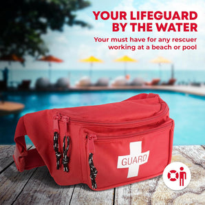 Fully Stocked First Aid Waist Kit – 72 Piece Set