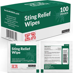 Sting Relief Wipes