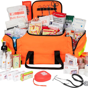 Large First Responder Trauma Kit – Orange