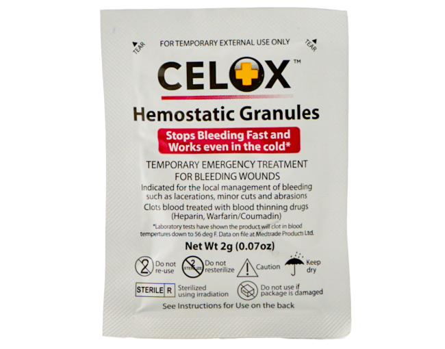 CELOX Granular Bleeding Control Crystals
