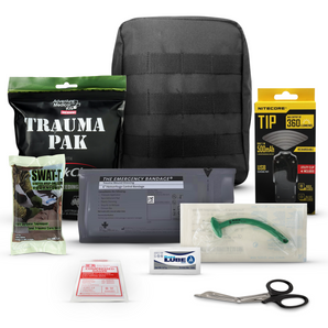 Tactical Trauma IFAK Kit in Molle Pouch