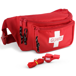 First Aid Fanny Pack with Whistle