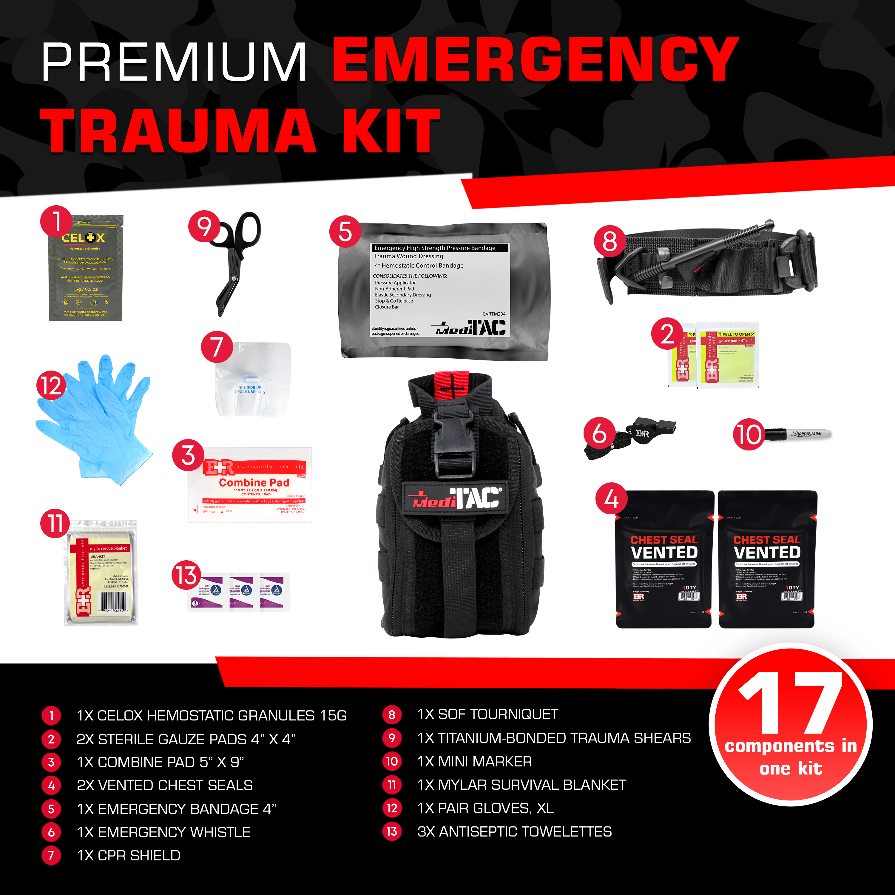Tactical IFAK Kit