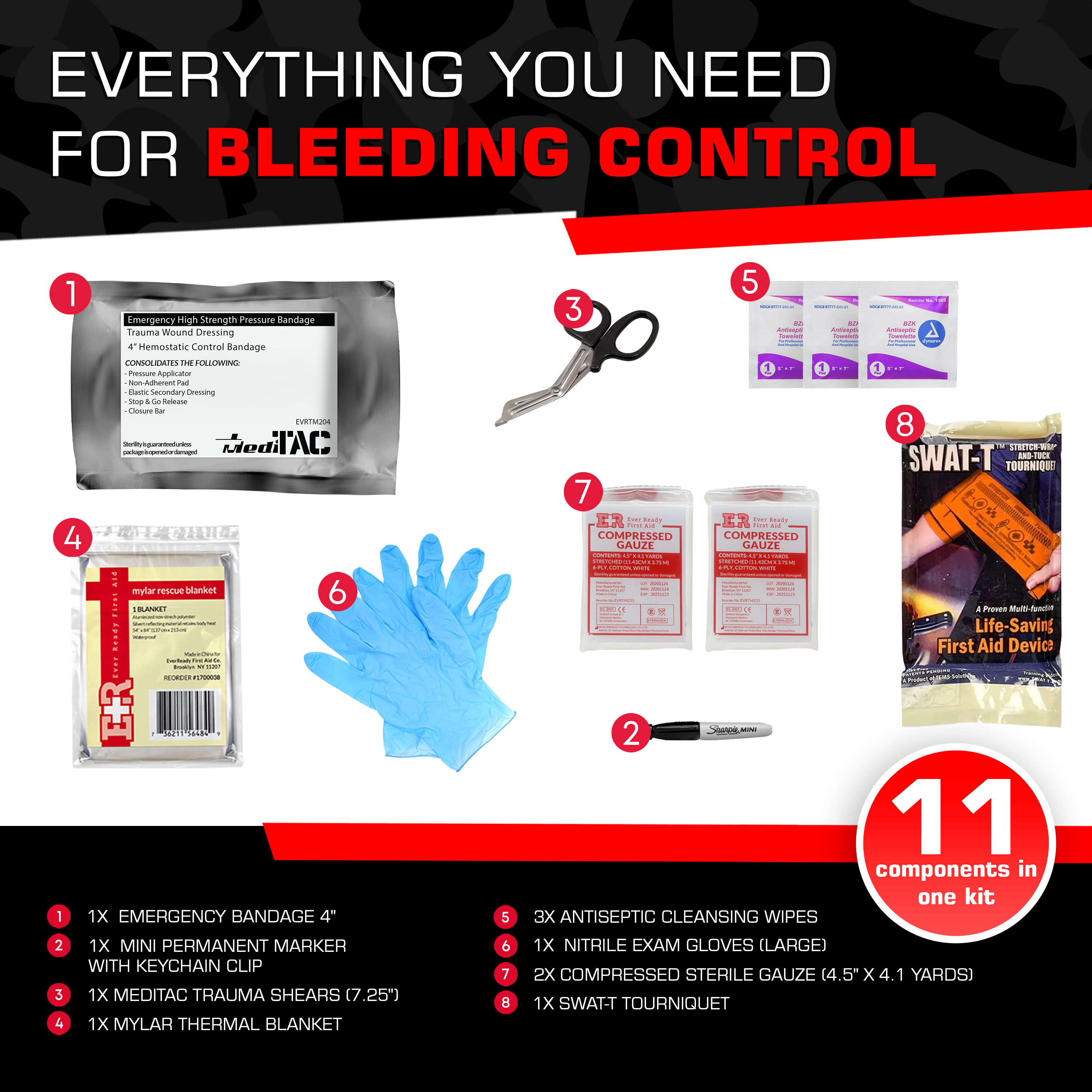 SWAT-T Basic Bleeding Control Kit