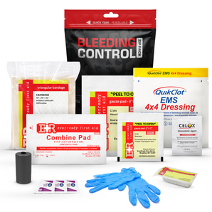 Bleeding Control Zip Pack with QuickClot & Celox