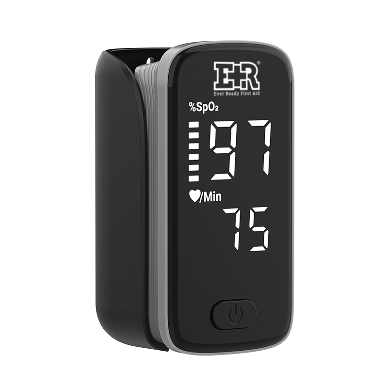 Ever Ready First Aid Pulse Oximeter, Black