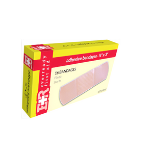 Sheer Plastic Adhesive Bandages, Kit Unit Box
