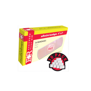 Sheer Plastic Adhesive Bandages, Kit Unit Box
