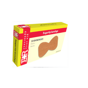 Flexible Fabric Finger Tip Adhesive Bandages