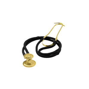 Dual-Head Sprague-Type Stethoscope – Black Tubing