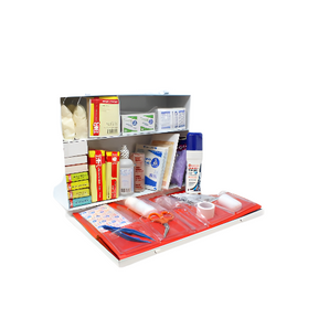Industrial Metal First Aid Kit – 2 Shelf