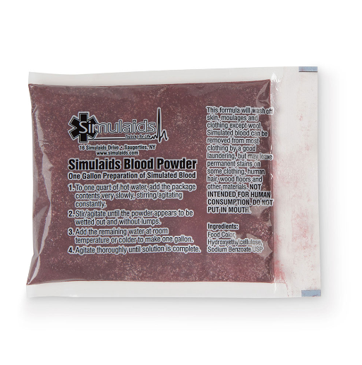 Simulaids Simulated Blood Powder