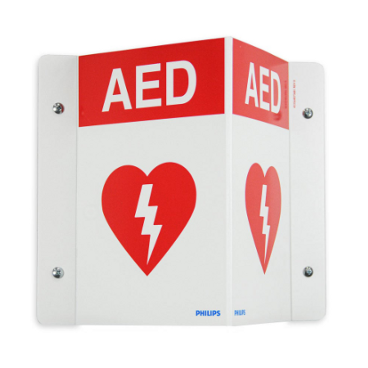 Ever Ready First Aid fully equipped kit with Philips AED with Cabinet, Defibrillation pads, and Beaty CPR  (Adults and Children)