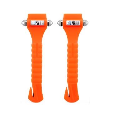 LifeHammer Brand Car Safety Hammer, The Original Emergency Escape and Rescue Tool with Seatbelt Cutter, 2-Pack