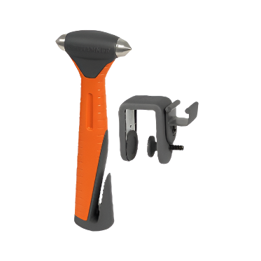 Lifehammer Safety Hammer Plus - Emergency Escape and Rescue Hammer with Seatbelt Cutter