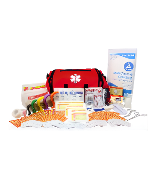 Dixie EMS Fully Stocked 138 Piece First Responder On Call Kit