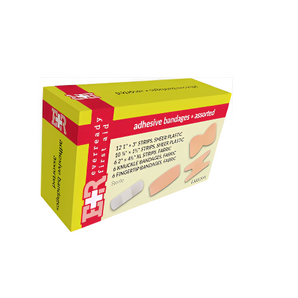 Adhesive Bandages – Sheer Plastic, Assorted