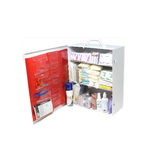 Industrial Metal First Aid Kit – 3 Shelf