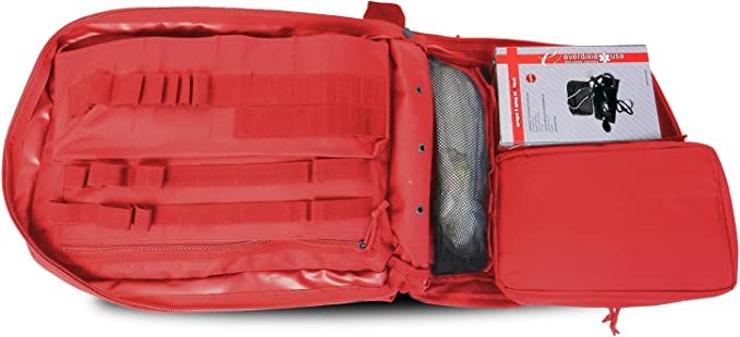 MediTac Deluxe Special Ops Tactical Field Medical Stomp Kit Feat. CAT Tourniquet, Chest Seals, Bleeding Control, Bandages, Shears, Gauze Pads and Rolls and Equipment