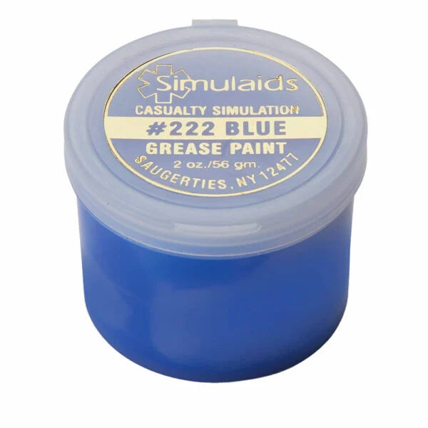 Simulaids Grease Paint, Blue 2oz.