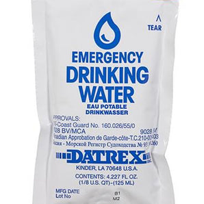 Emergency Water Pouch – 125 mL