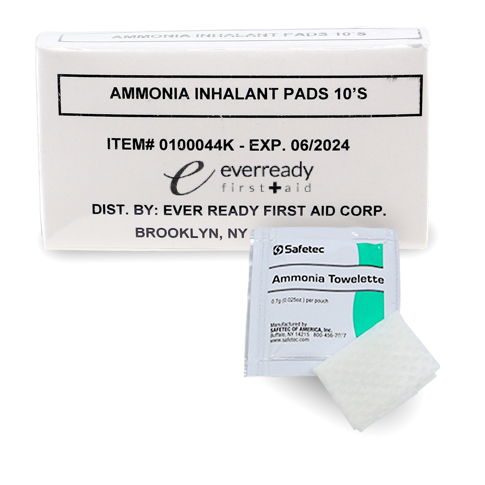 Ammonia Inhalant Pad - 10/pack