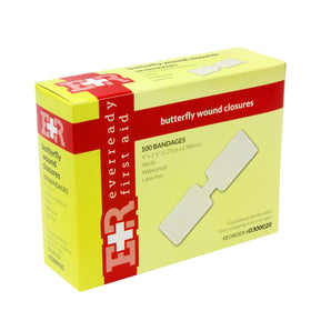 Ever Ready First Aid Sterile Butterfly Wound Closure (Large)