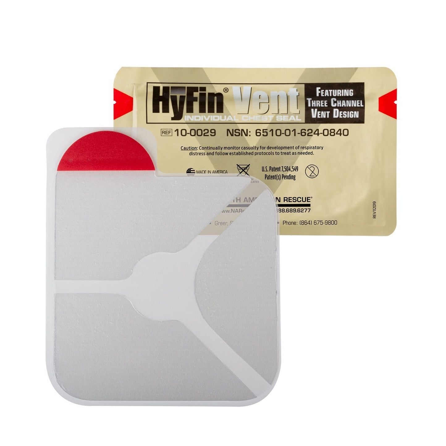 HyFin Vent Chest Seal by North American Rescue