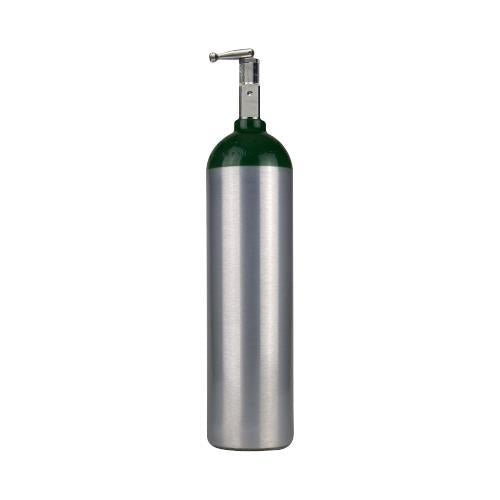 Dixie EMS Aluminum D Size Oxygen Cylinder With Toggle Valve