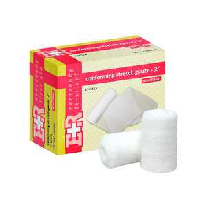 Ever Ready First Aid Conforming Gauze Roll Bandage Non Sterile