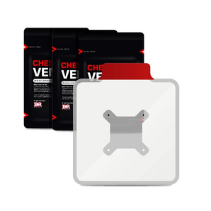 Ever Ready First Aid Vented Chest Seal with Quick Tear - 6.6” Square Occlusive Adhesive Dressing for Open Chest Wounds - 3 Pack