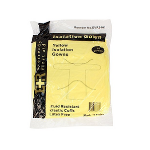 Isolation Gown, Yellow